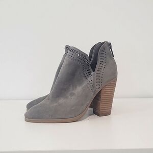 Vince Camuto Gray Ankle Boots